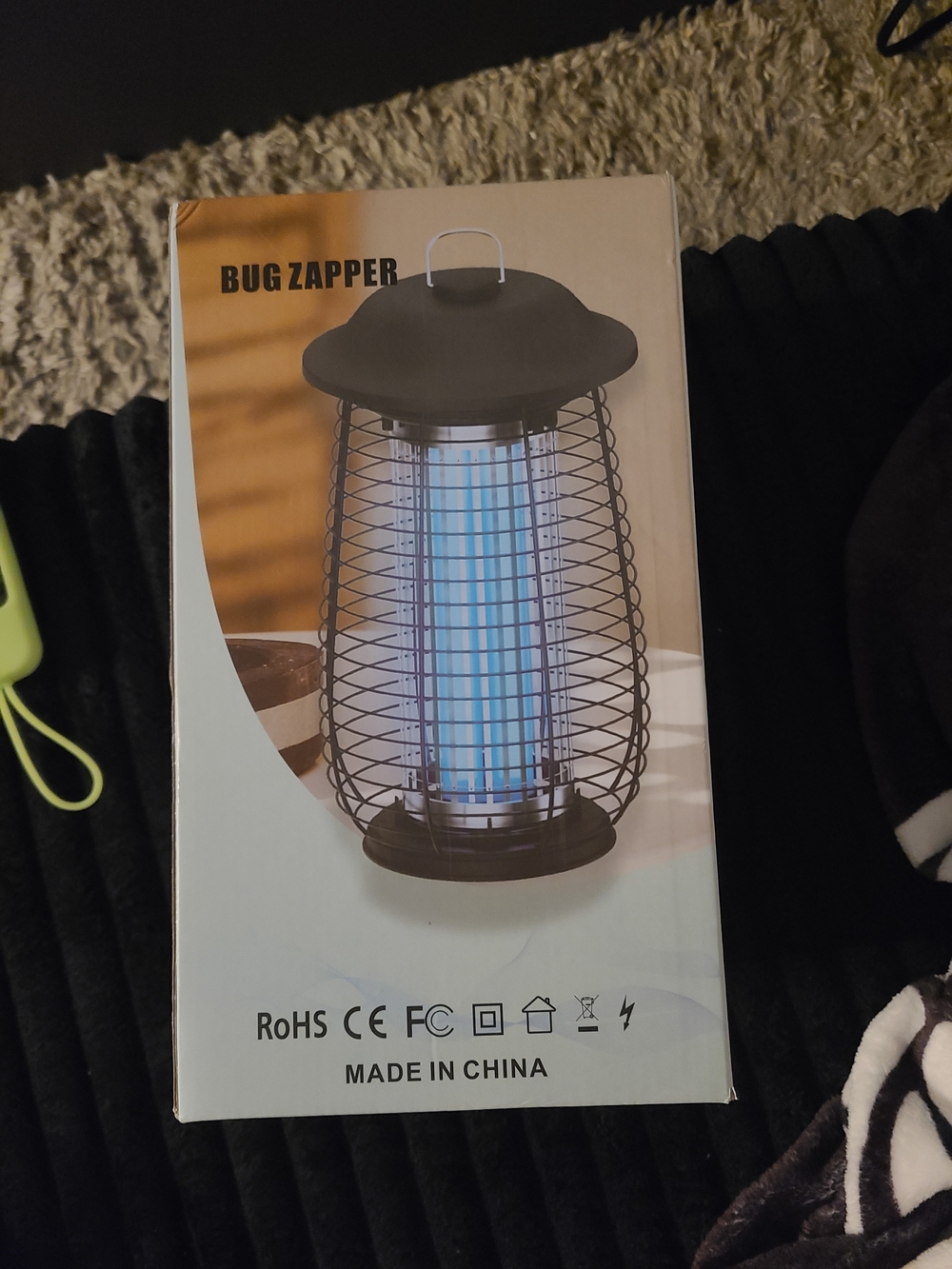 Bug Zapper Portable Indoor UV Light Flying Insect Trap 18W Corded JY-01A